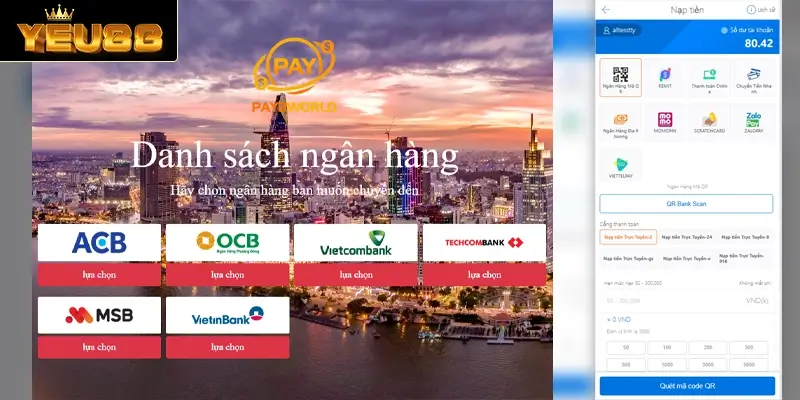 Nạp tiền bằng VND QR